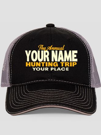 Hunting Trip : Embroidered Trucker Hats