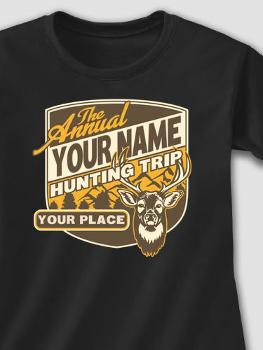 Hunting Trip : Adult Ladies Fitted T-Shirt