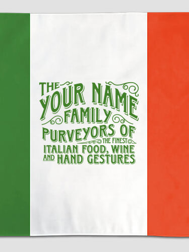 Italian Hand Gestures : Flags