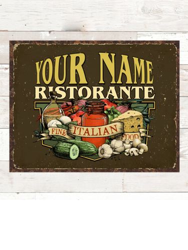 Ristorante : Tin Signs