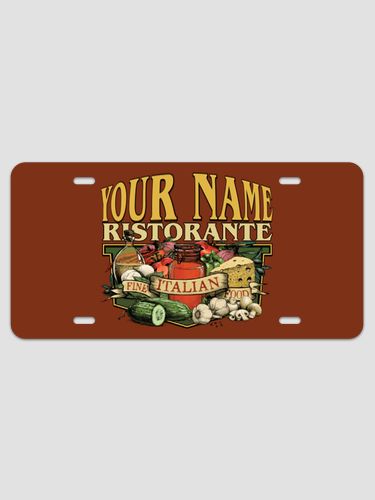 Ristorante : License Plates