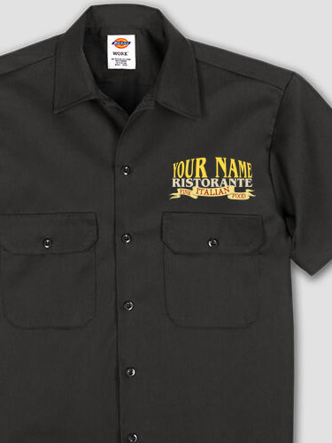 Ristorante : Embroidered Work Shirts