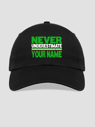 Never Underestimate Irish : Embroidered Baseball Hats