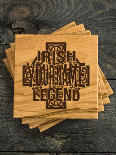 Irish Legend : Coasters - Engraved