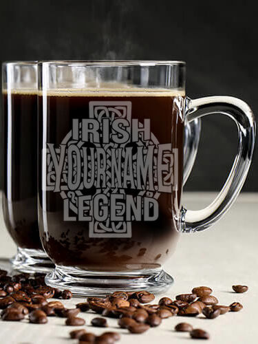 Irish Legend : Coffee Mugs - Engraved