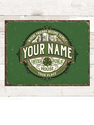 Irish Public House : Tin Signs