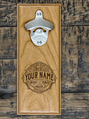Irish Public House : Bottle Openers - Engraved