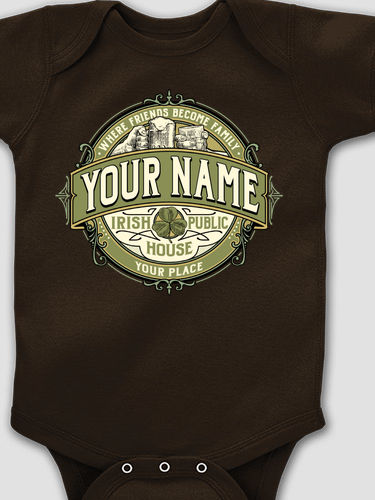 Irish Public House : Printed Baby Bodysuits