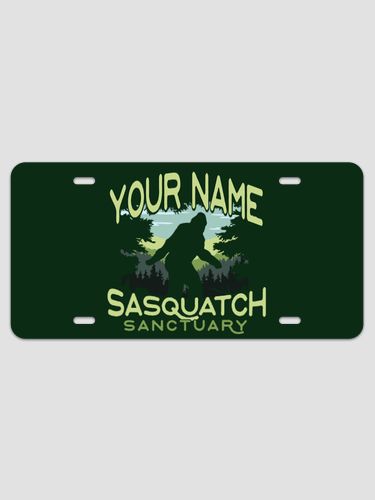 Sasquatch Sanctuary : License Plates