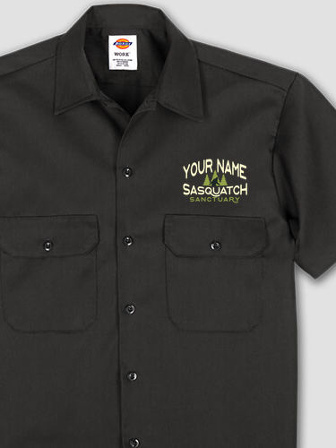 Sasquatch Sanctuary : Embroidered Work Shirts