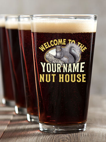 Nut House : Pint Glasses - Color Printed