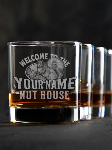 Nut House : Rocks Glasses - Engraved