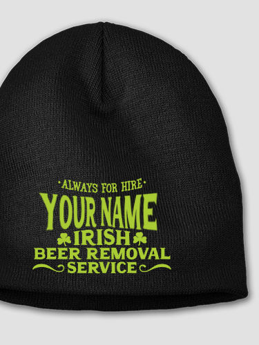 Irish Beer Removal Service : Embroidered Beanies