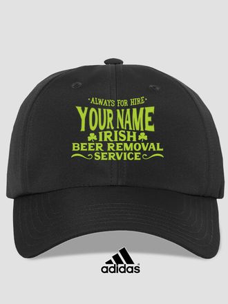 Irish Beer Removal Service : Embroidered Adidas&reg; Hats