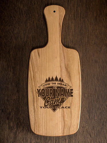 Livin' The Dream Camp : Cheese Boards - Engraved