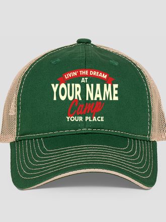 Livin' The Dream Camp : Embroidered Trucker Hats