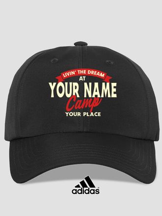 Livin' The Dream Camp : Embroidered Adidas&reg; Hats