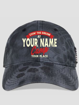 Livin' The Dream Camp : Embroidered Kryptek Tactical Camo Hats