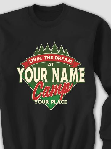 Livin' The Dream Camp : Printed Sweatshirts