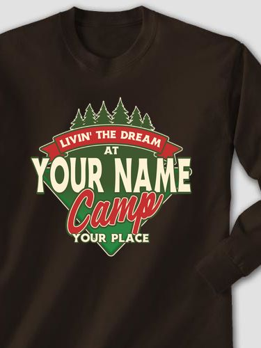 Livin' The Dream Camp : Printed Long Sleeves