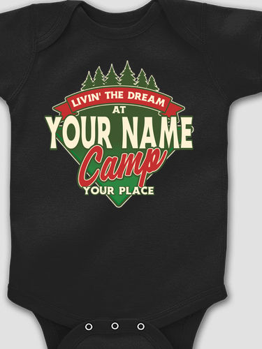 Livin' The Dream Camp : Printed Baby Bodysuits