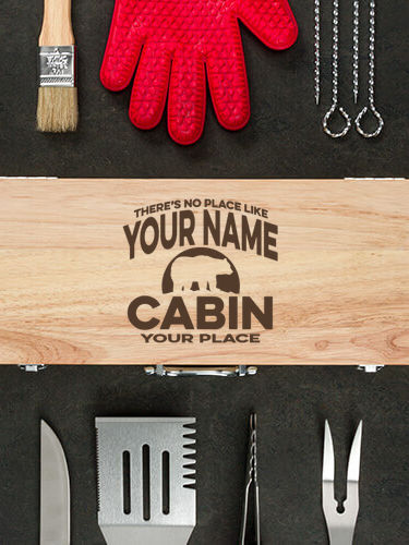 Rustic Cabin : 10 Piece BBQ Set