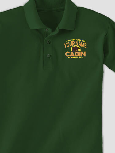 Rustic Cabin : Embroidered Polo Shirts