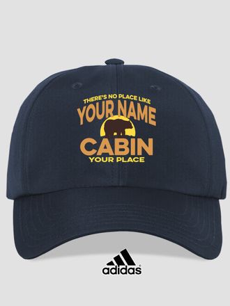 Rustic Cabin : Embroidered Adidas&reg; Hats