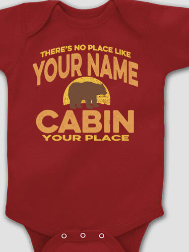 Rustic Cabin : Printed Baby Bodysuits