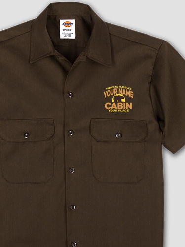 Rustic Cabin : Embroidered Work Shirts