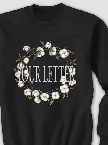 Cotton Wreath Monogram : Printed Sweatshirts