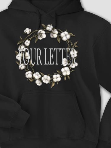 Cotton Wreath Monogram : Printed Hoodies