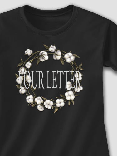 Cotton Wreath Monogram : Printed T-Shirts