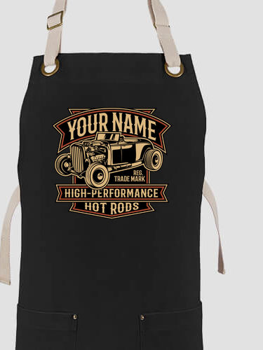 High-Performance Hot Rods : Printed Canvas Work Aprons