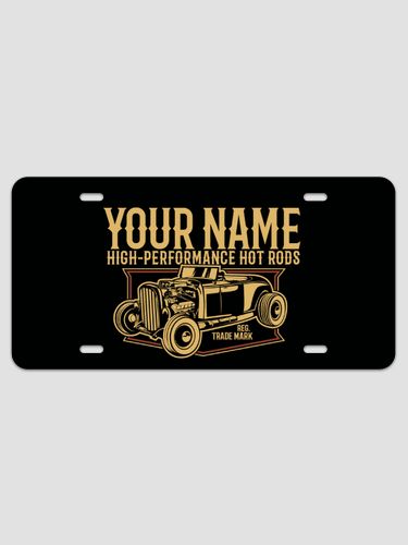 High-Performance Hot Rods : License Plates