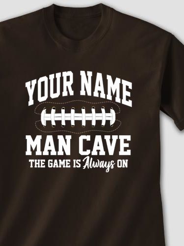 Football Man Cave : Printed T-Shirts