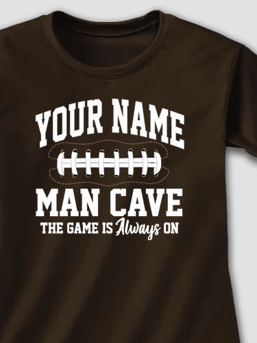 Football Man Cave : Printed T-Shirts