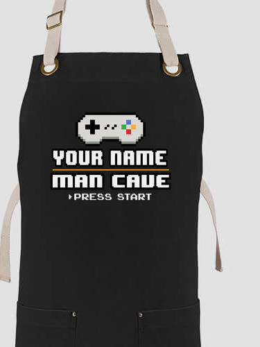 Gamer Man Cave : Printed Canvas Work Aprons