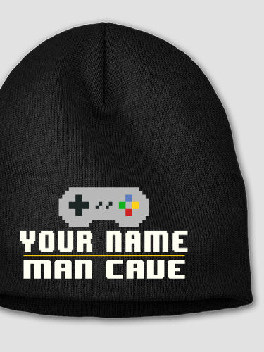 Gamer Man Cave : Embroidered Beanies