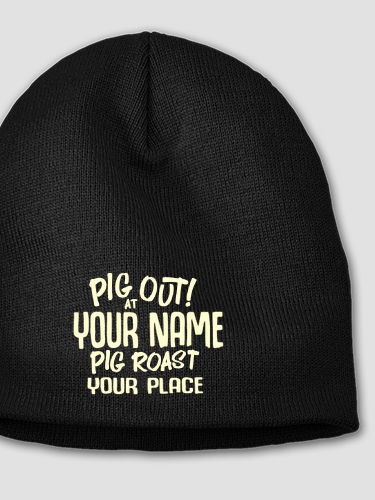 Pig Roast : Embroidered Beanies