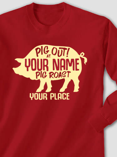 Pig Roast : Printed Long Sleeves