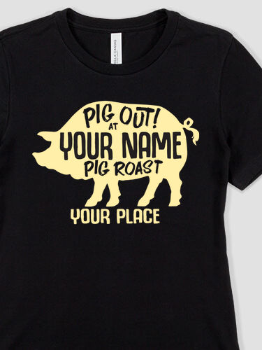 Pig Roast : Premium Ladies T-Shirts