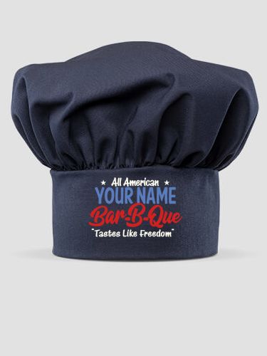 All American BBQ : Embroidered Chef Hat