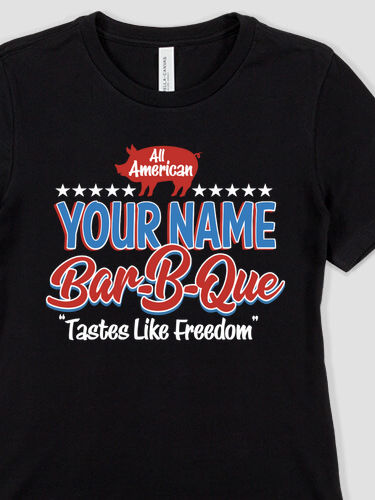 All American BBQ : Premium Ladies T-Shirts
