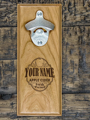 Apple Cider : Bottle Openers - Engraved