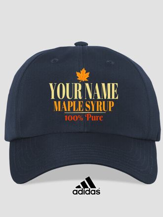 Maple Syrup : Embroidered Adidas&reg; Hats
