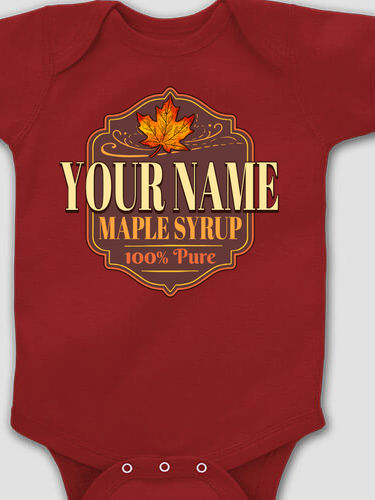 Maple Syrup : Printed Baby Bodysuits