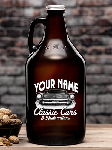 Classic Cars II : Beer Growlers - Color Printed