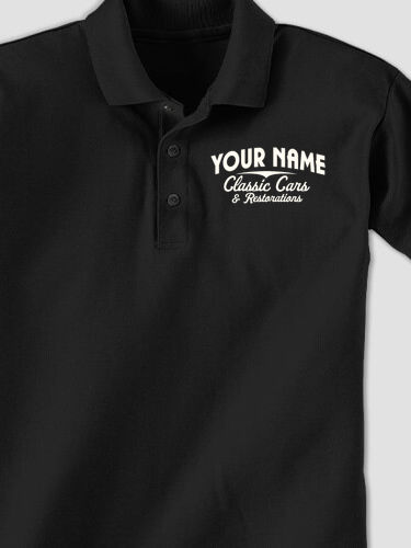 Classic Cars II : Embroidered Polo Shirts
