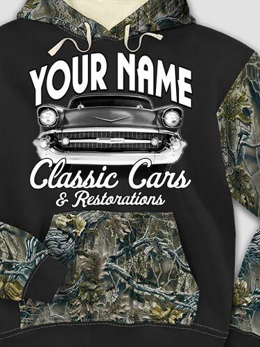 Classic Cars II : Printed 2-Tone Camo Hoodies